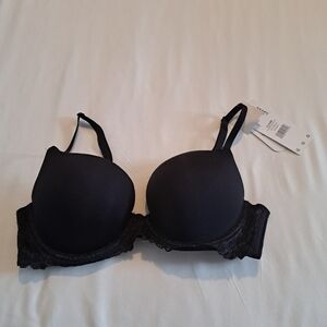Dorina Super Push Up Bra black size 34B New